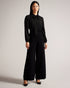 LEOT-Trousers-Knitted Trouser Jumpsuit- Ted Baker Romania